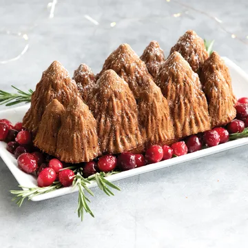 Nordic Ware Alpine forest forma de bolo - Prateado - Nordic Ware