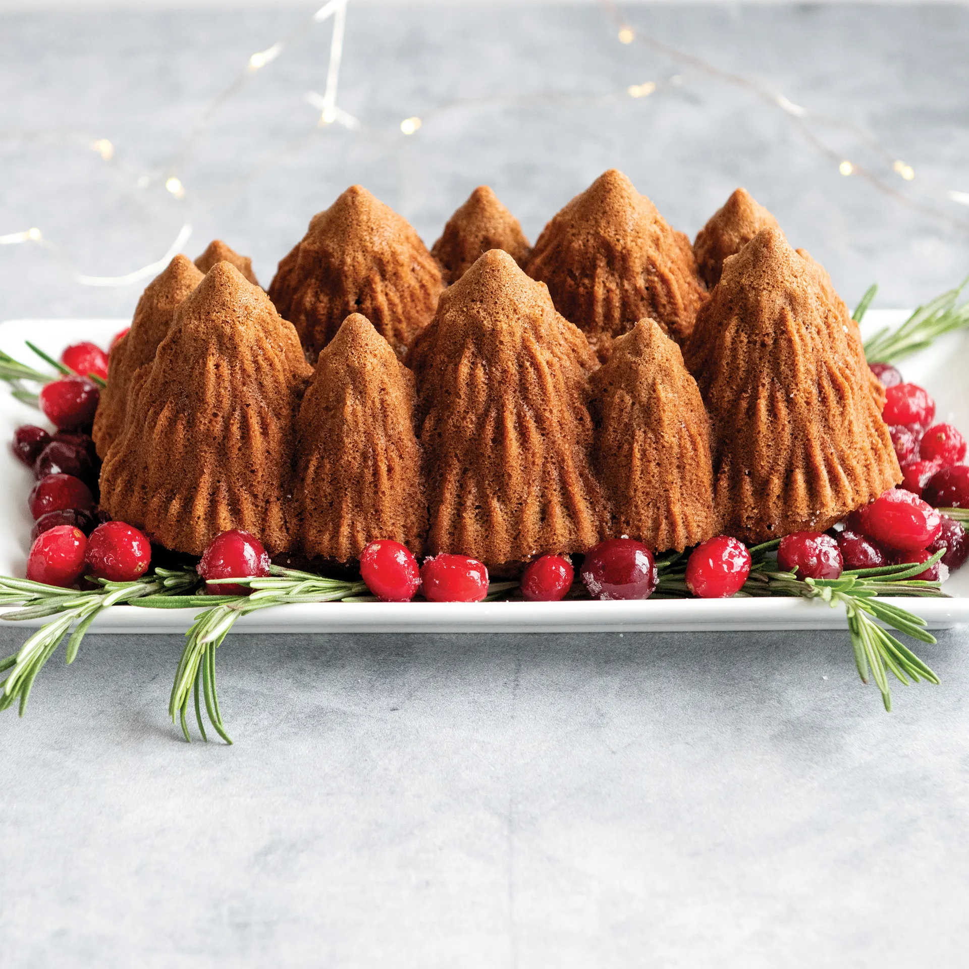 Nordic Ware Alpine forest forma de bolo, Prateado Nordic Ware