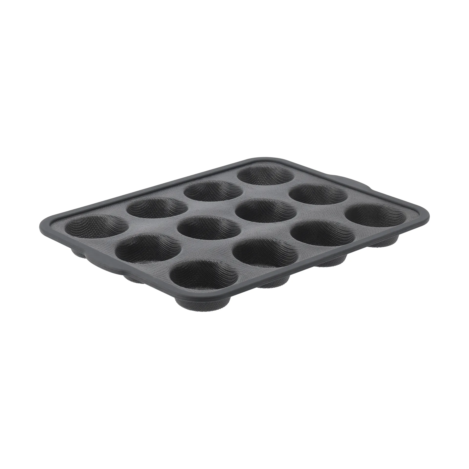 BAKE forma de silicone com estrutura reforçada, Muffins, 12 unidades Nordwik