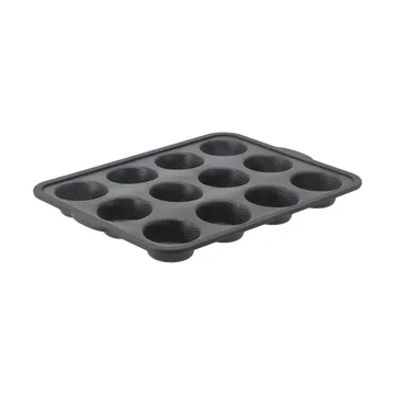 BAKE forma de silicone com estrutura reforçada - Muffins, 12 unidades - Nordwik