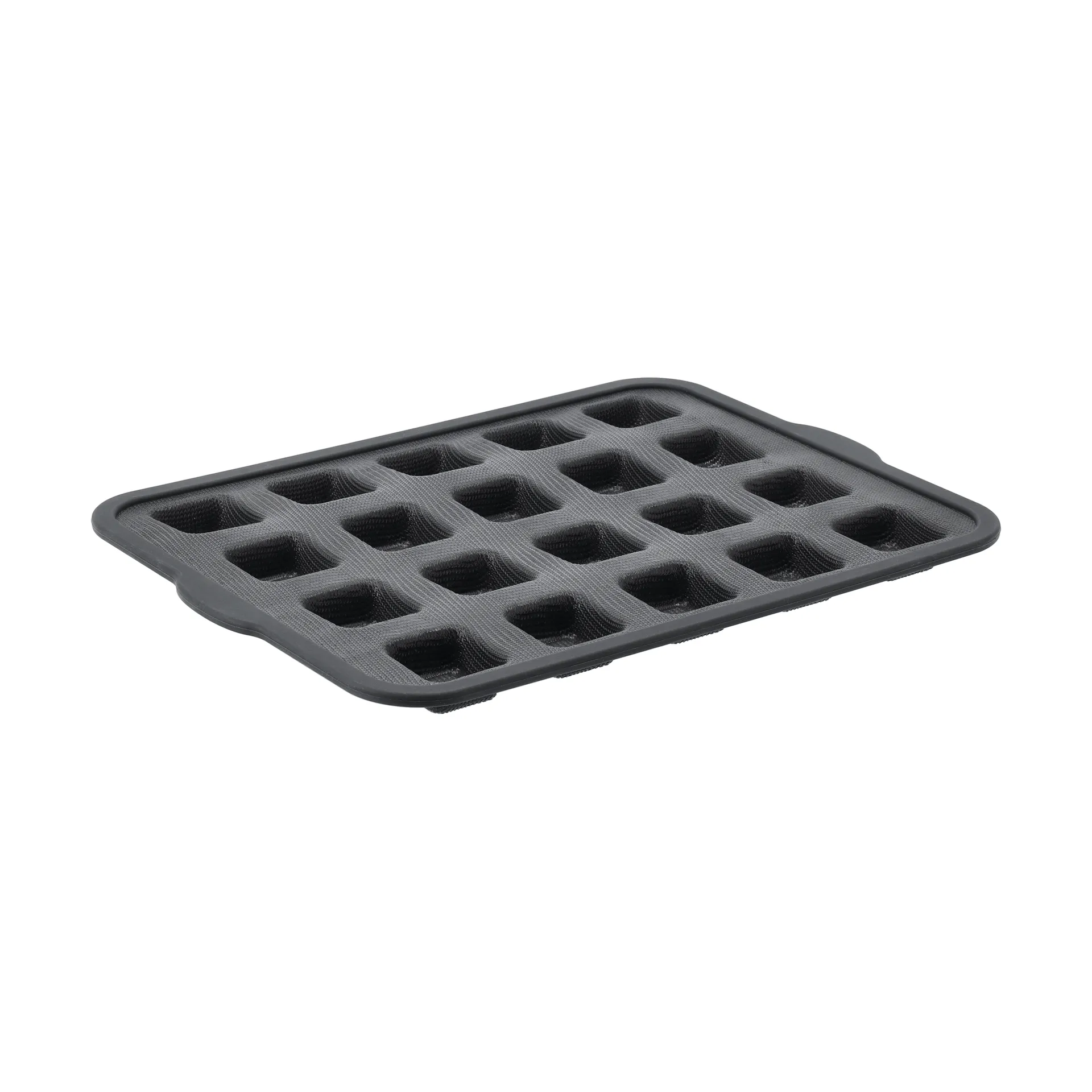 BAKE forma de silicone com estrutura reforçada, Quadrado, 20 un. Nordwik