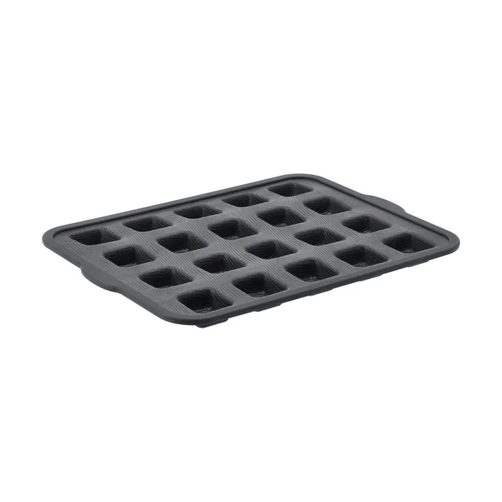 BAKE forma de silicone com estrutura reforçada - Quadrado, 20 un. - Nordwik
