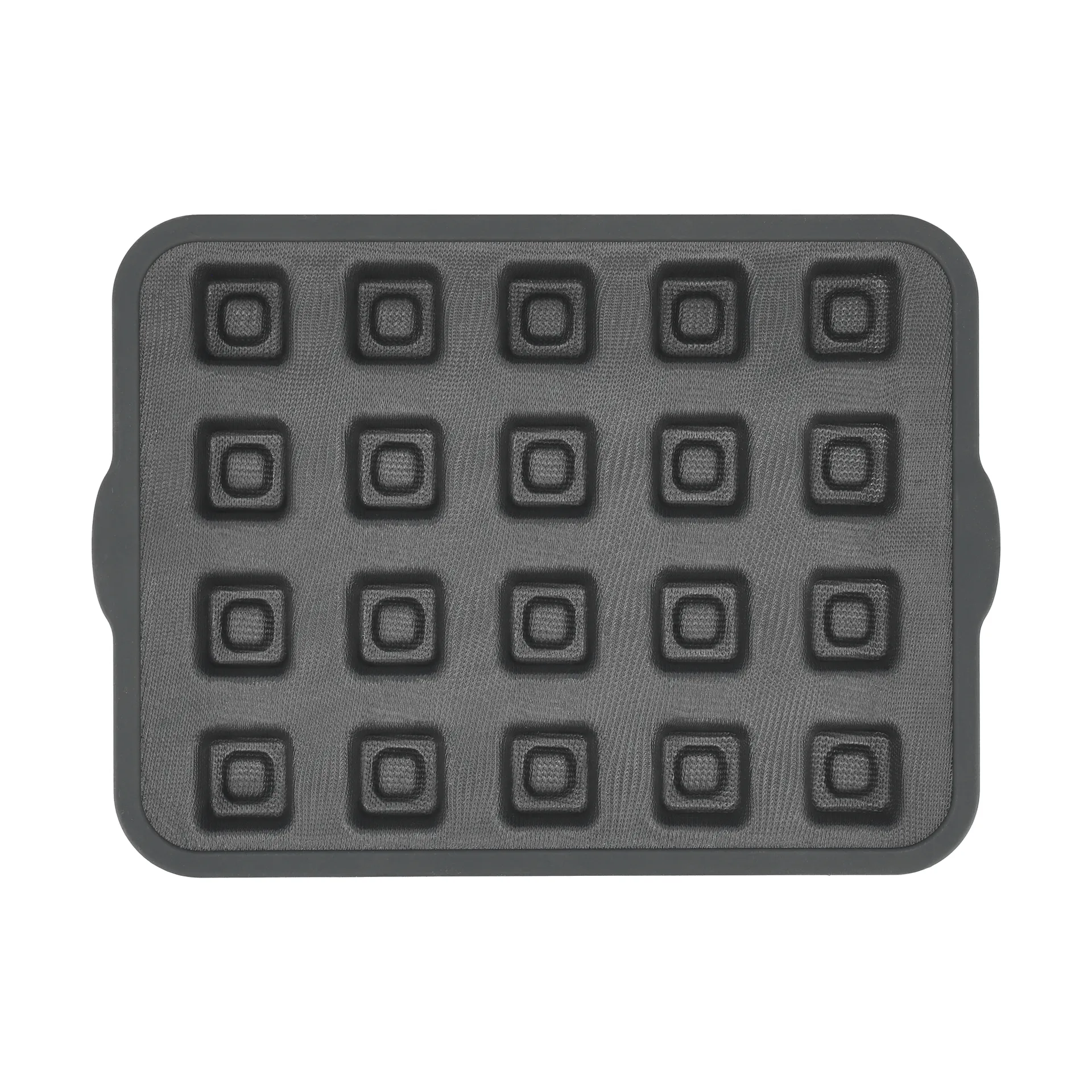 BAKE forma de silicone com estrutura reforçada, Quadrado, 20 un. Nordwik