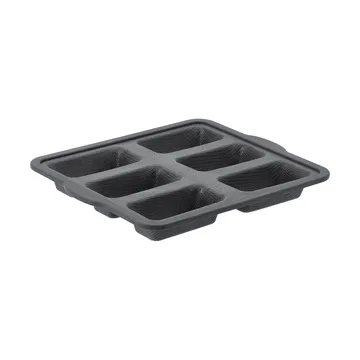 BAKE forma de silicone com estrutura reforçada - Retangular, 6 unidades, 26,2x22,1 cm - Nordwik