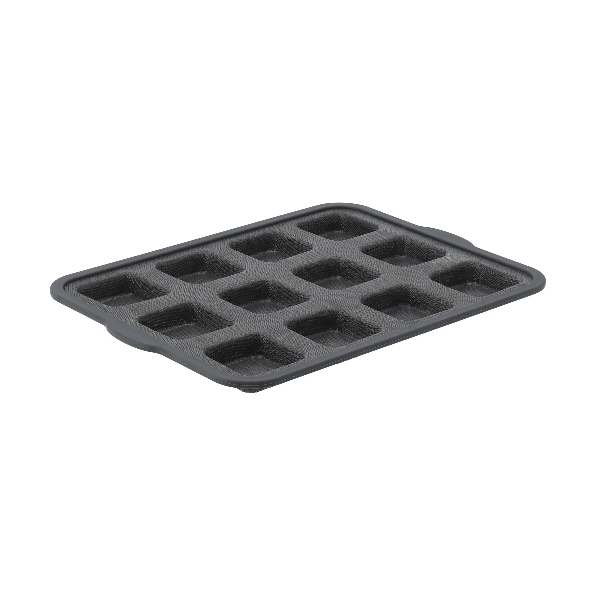 BAKE forma de silicone com estrutura reforçada, Retangular, 6 unidades, 36x26 cm Nordwik