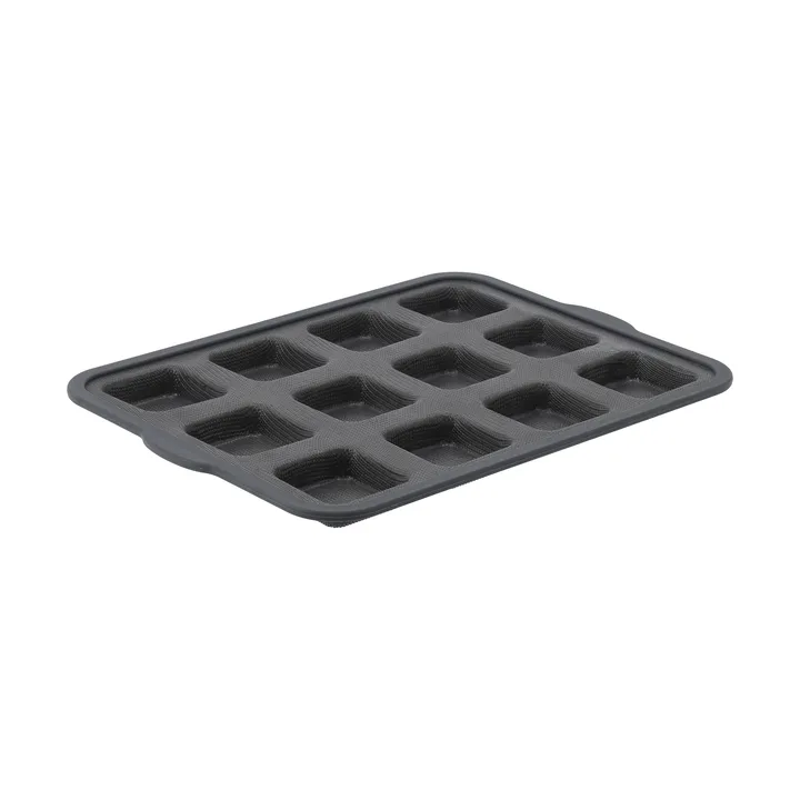 BAKE forma de silicone com estrutura reforçada - Retangular, 6 unidades, 36x26 cm - Nordwik