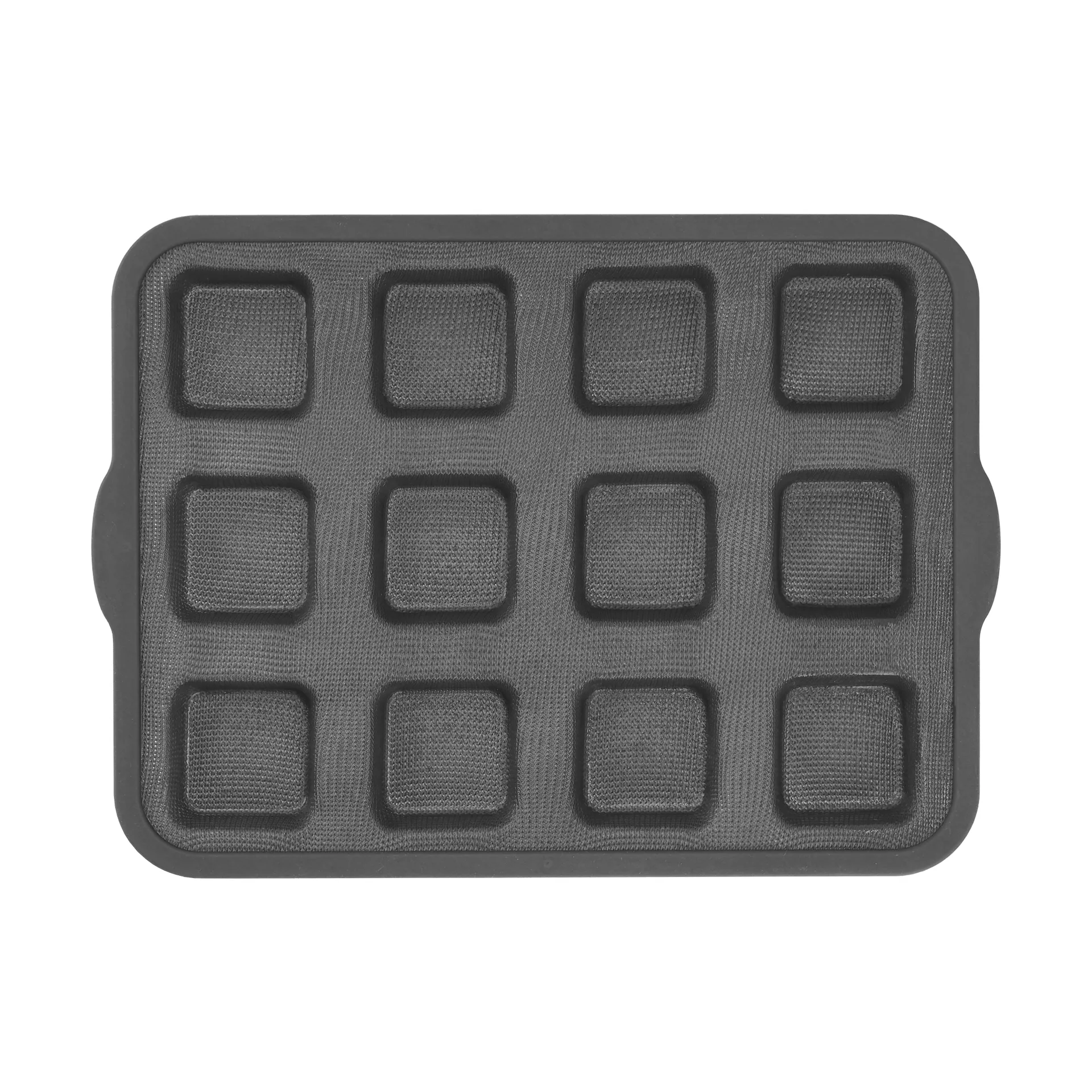 BAKE forma de silicone com estrutura reforçada, Retangular, 6 unidades, 36x26 cm Nordwik