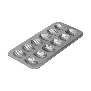BAKE forma para madalenas - Aço inoxidável, 12 unidades - Nordwik