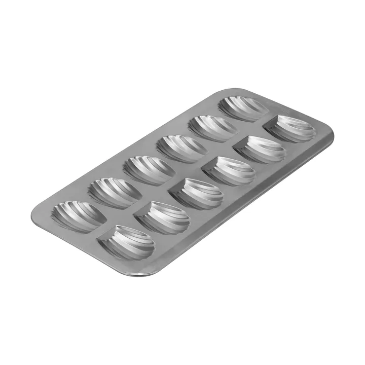 BAKE forma para madalenas - Aço inoxidável, 12 unidades - Nordwik
