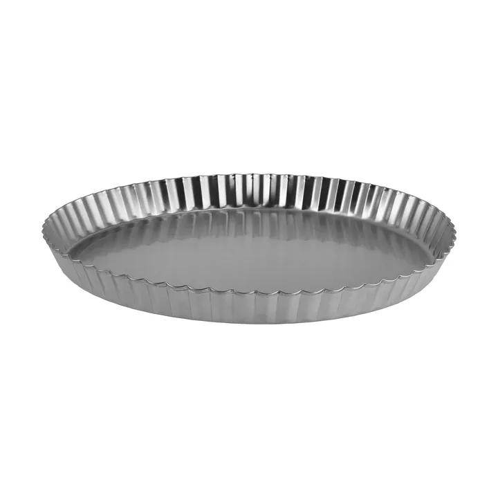 BAKE forma para tarte com fundo amovível - Redondo, aço inoxidável, 30 cm - Nordwik
