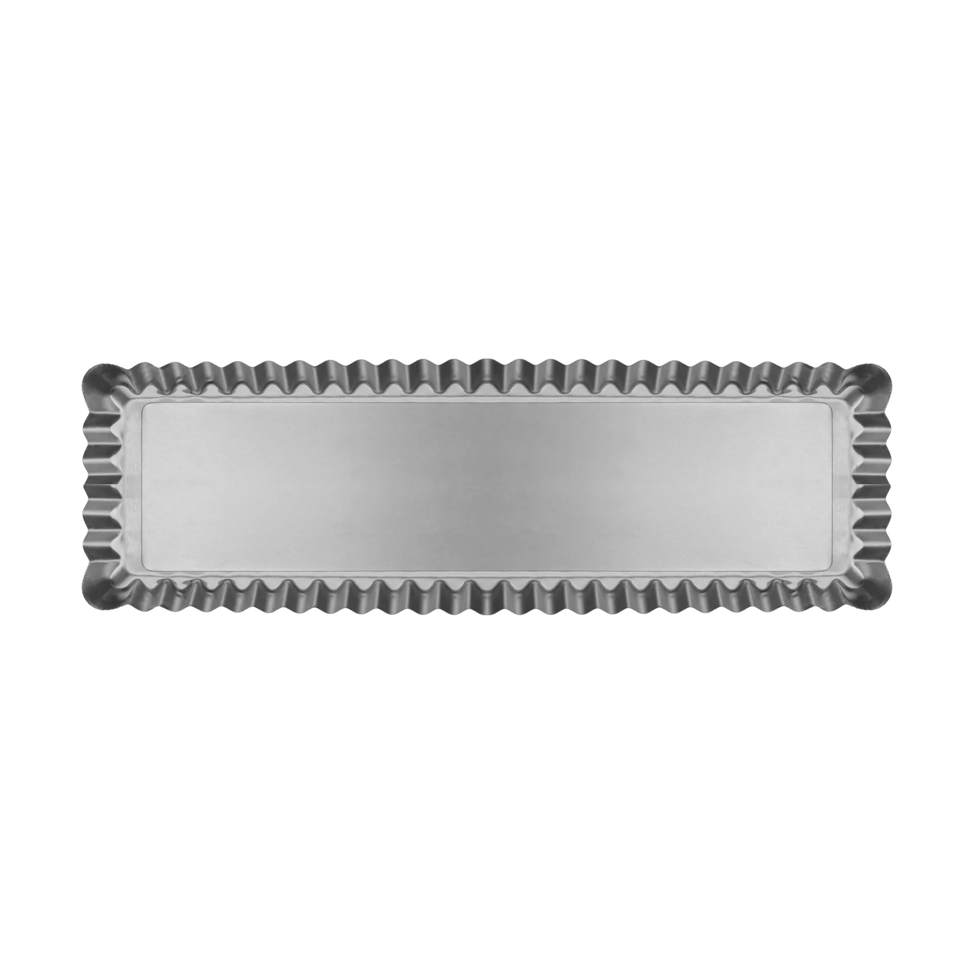 BAKE forma para tarte com fundo amovível, Retangular, aço inoxidável, 35x11 cm Nordwik