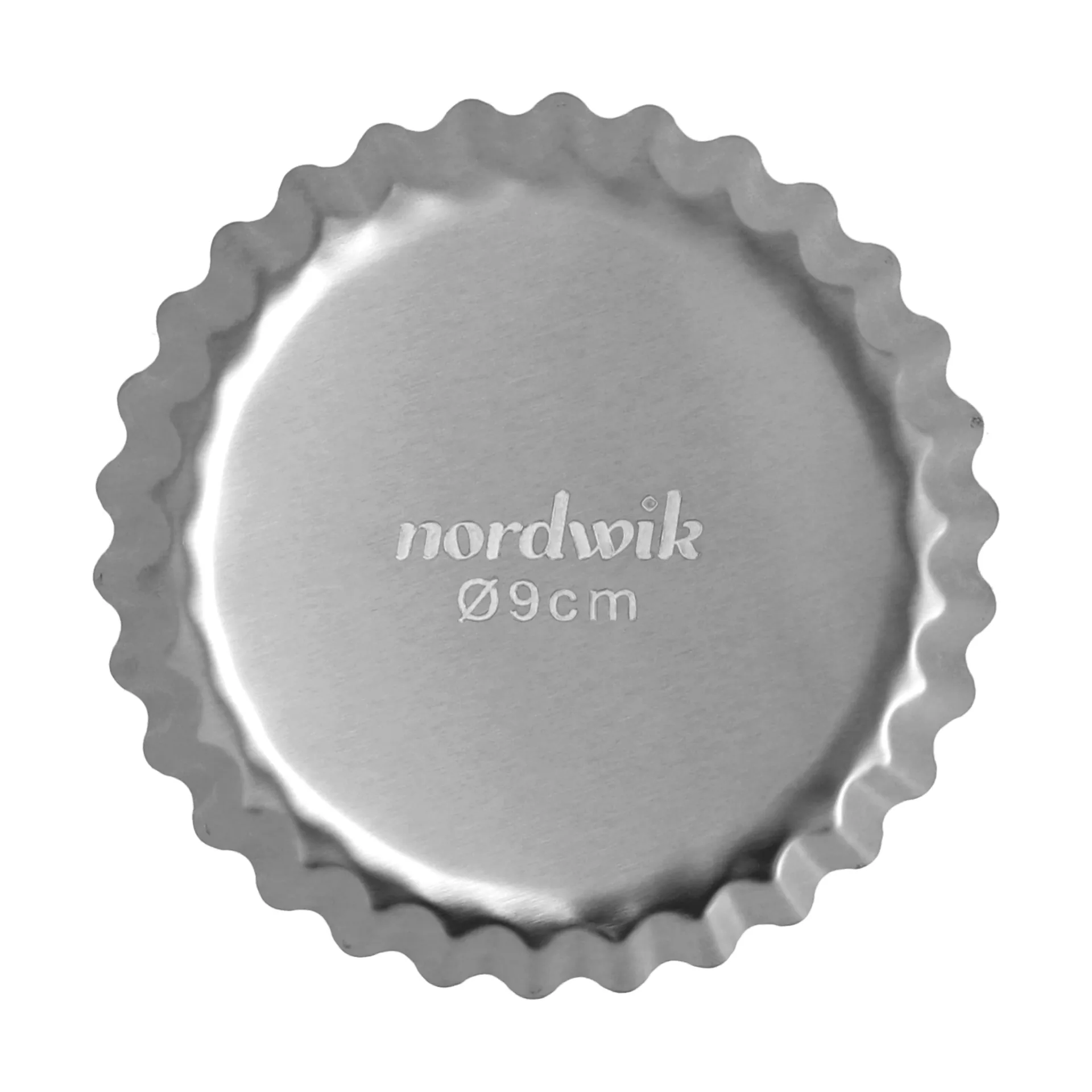 BAKE forma para tarteletes, Aço inoxidável, 4 unidades Nordwik