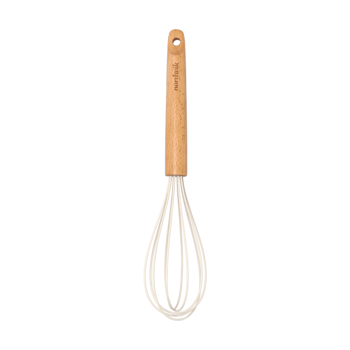 Batedor de Balão Nordwik 30 cm faia - Creme - Nordwik