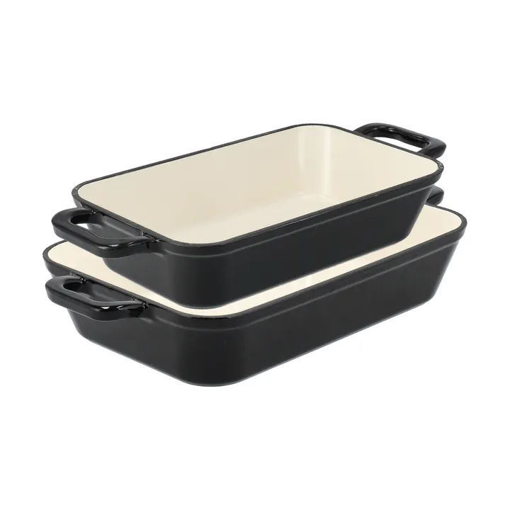 Conjunto de formas para forno Nordwik ugnsformsset 2 peças - Preto - Nordwik