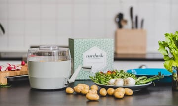 Descascador de batatas com manivela Nordwik - Branco - Nordwik