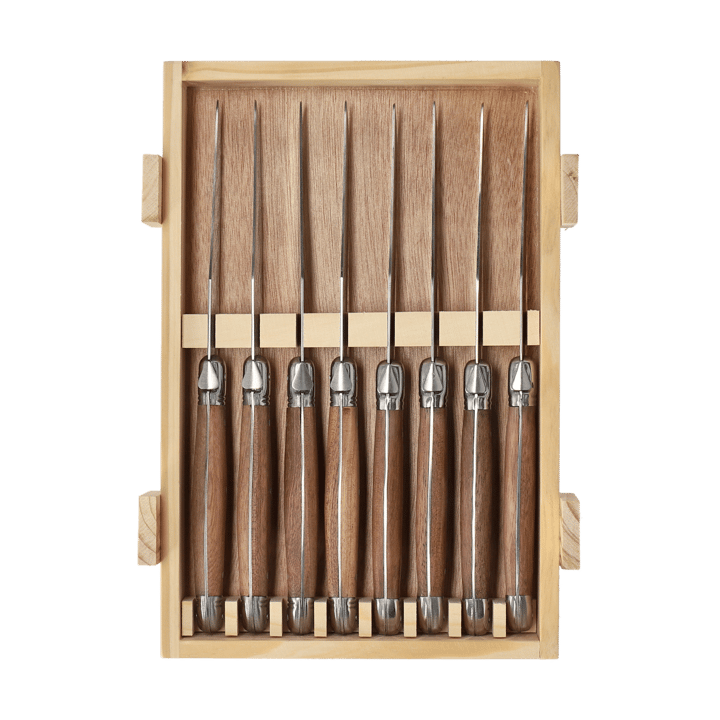 Faca para churrasco Nordwik 8 unidades, Aço inoxidável-madeira Nordwik