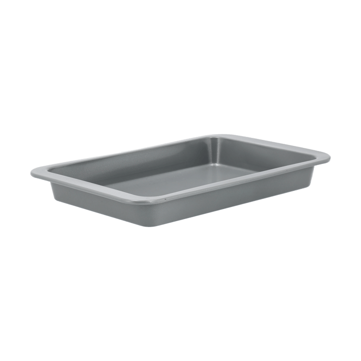 Forma para bolo Nordwik cerâmica antiaderente prata 32 cm - 31,5x20 cm - Nordwik