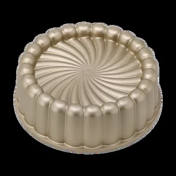 Forma para bolos Nordwik Daisy antiaderente - Ouro - Nordwik