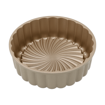 Forma para bolos Nordwik Daisy antiaderente - Ouro - Nordwik