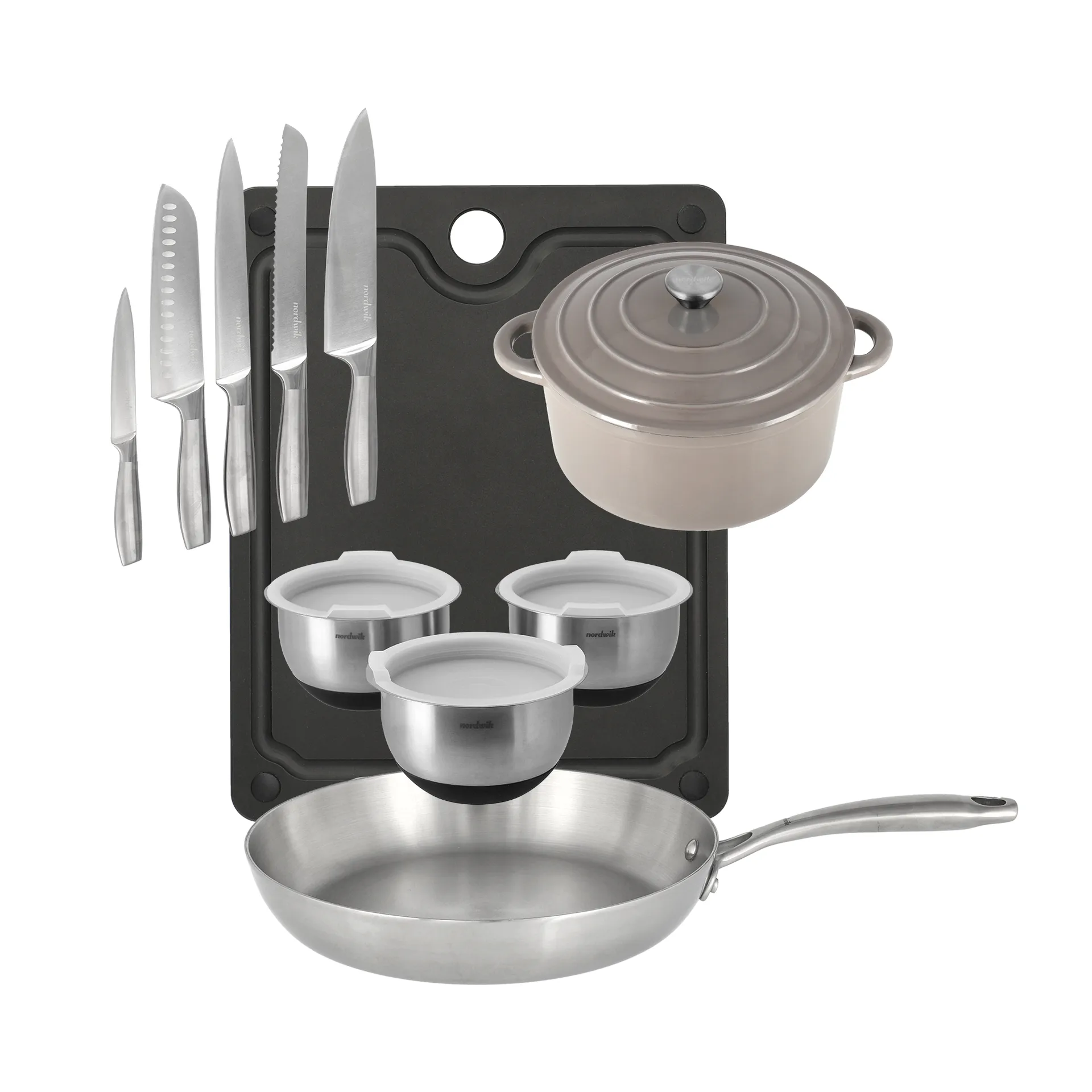 Kit inicial Nordwik – 5 peças Nordwik