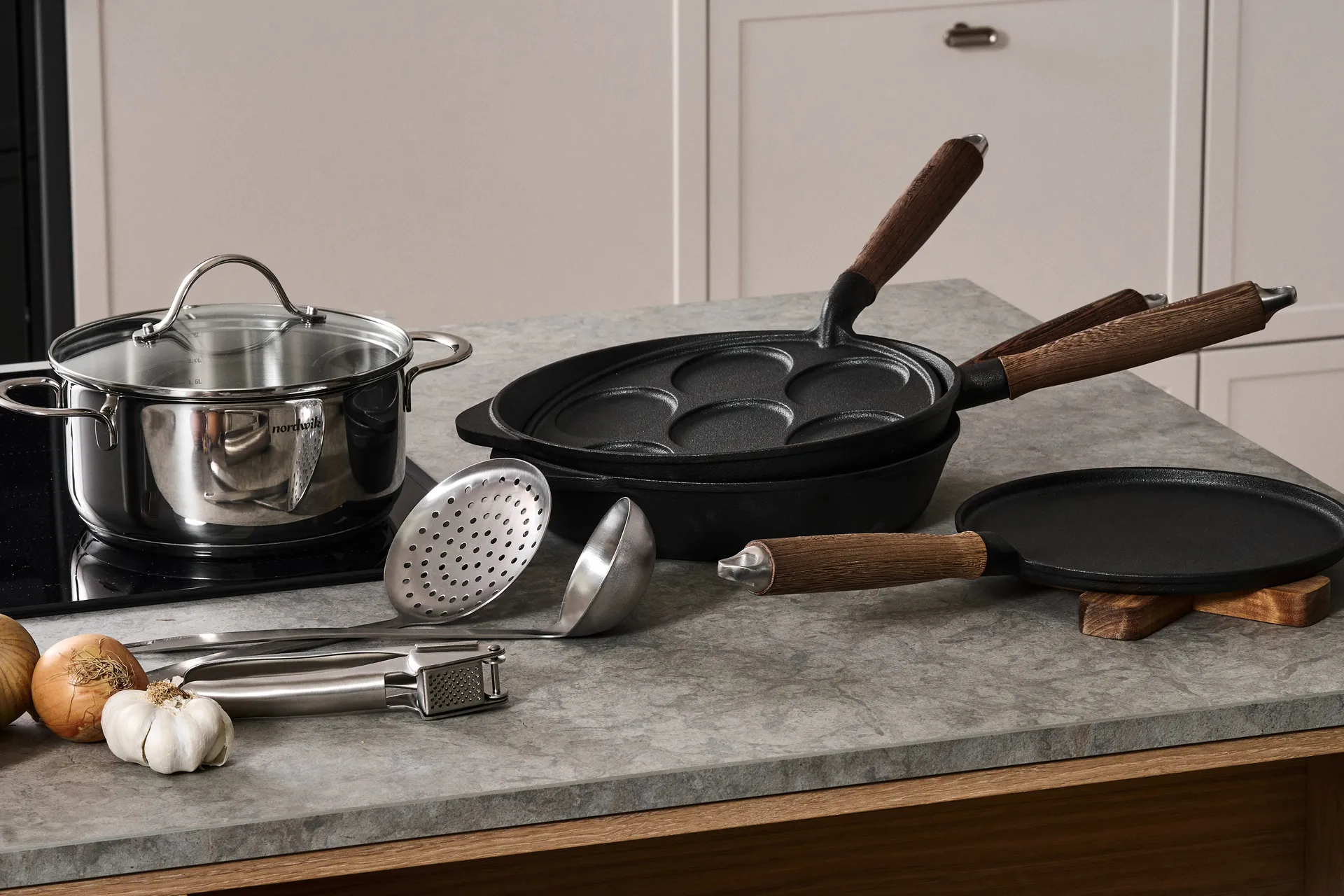 Nordwik concha 32 cm, Aço inoxidável Nordwik