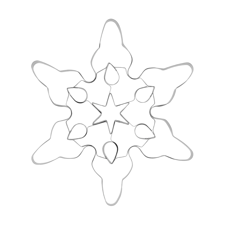 Nordwik forma de biscoitos em floco de neve - Médio - Nordwik