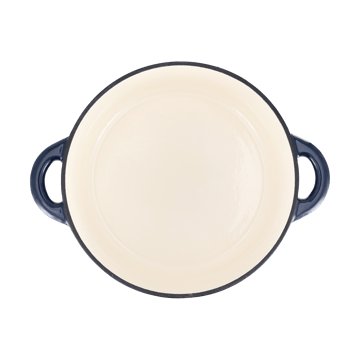 Nordwik panela redonda de ferro fundido 5 litros - Azul escuro - Nordwik