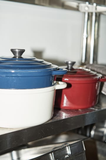 Nordwik panela redonda de ferro fundido 5 litros - Azul escuro - Nordwik