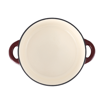 Nordwik panela redonda de ferro fundido 5 litros - Borgonha - Nordwik