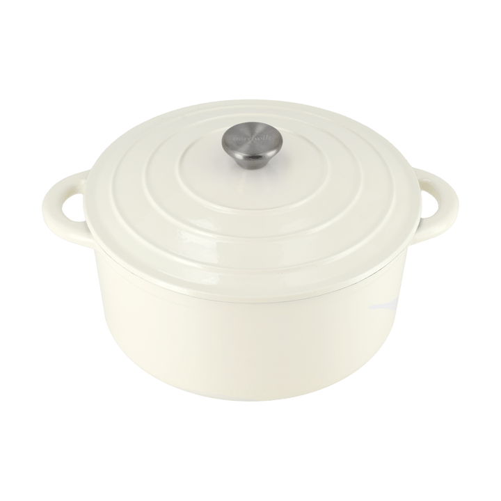 Nordwik panela redonda de ferro fundido 5 litros - Creme - Nordwik