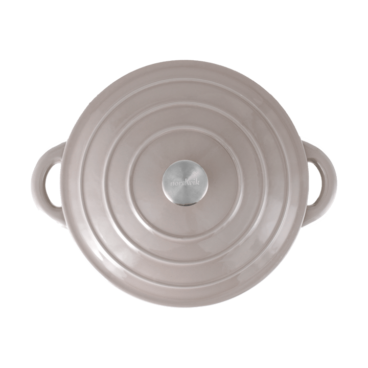 Nordwik panela redonda de ferro fundido 5 litros, Peruca Nordwik