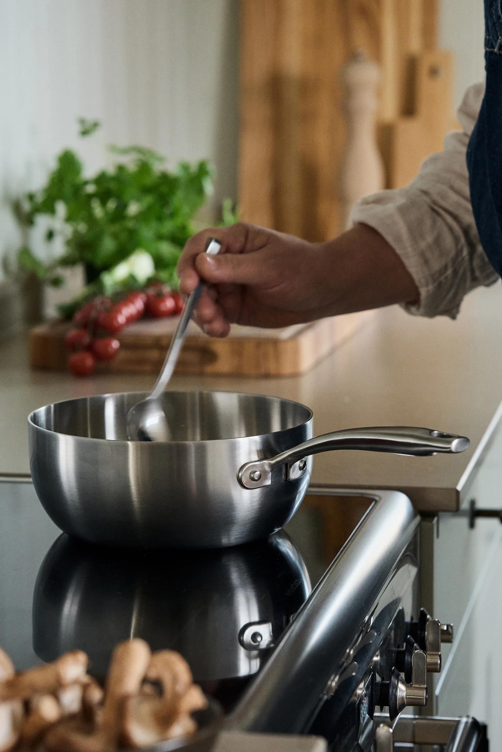 Nordwik Sauteuse 3-ply aço inoxidável, 20 cm Nordwik