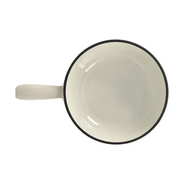 Panela de fondue esmaltada - Creme, 1,8 l - Nordwik