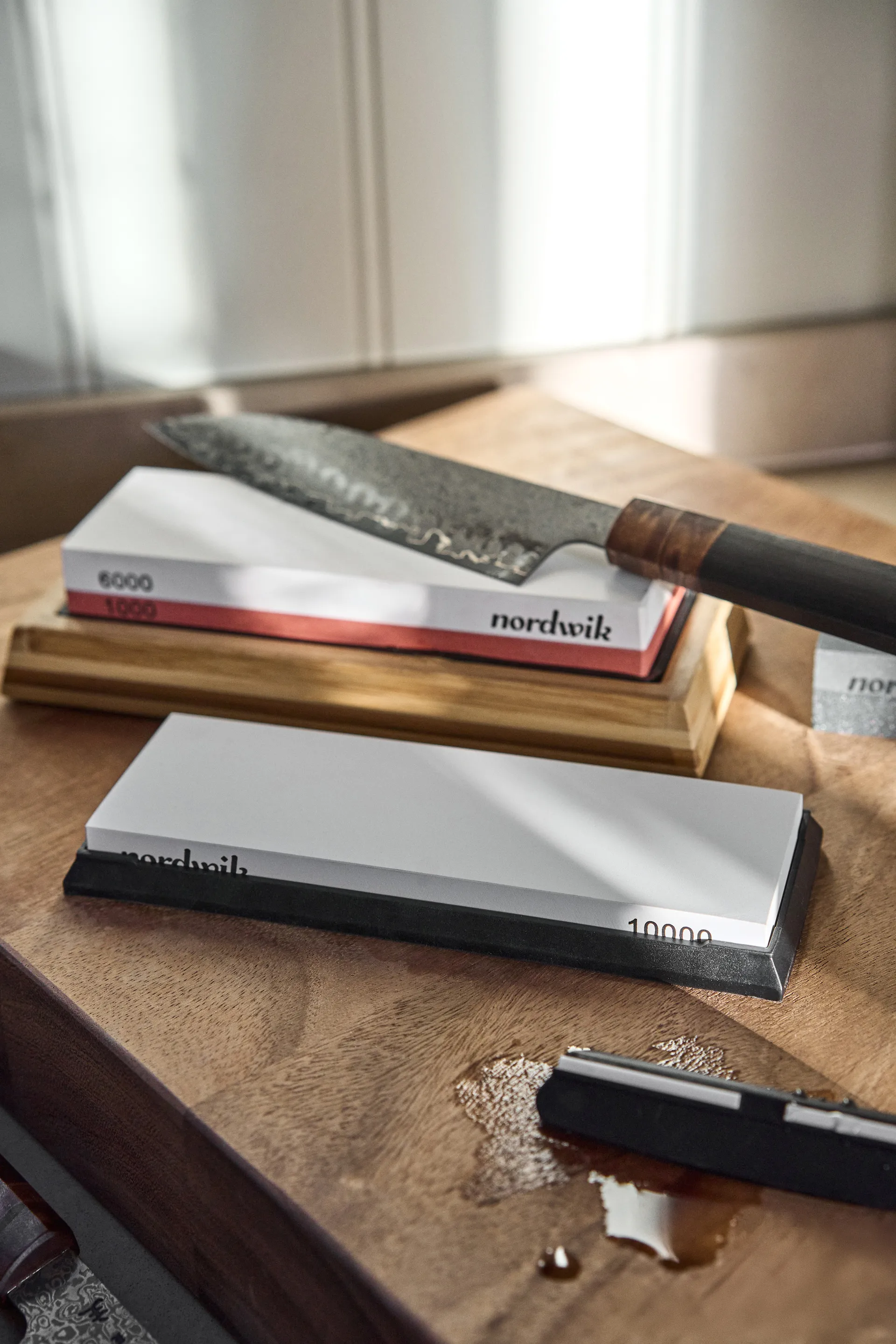 Pedra de amolar húmida para polimento, 10 000 grit Nordwik