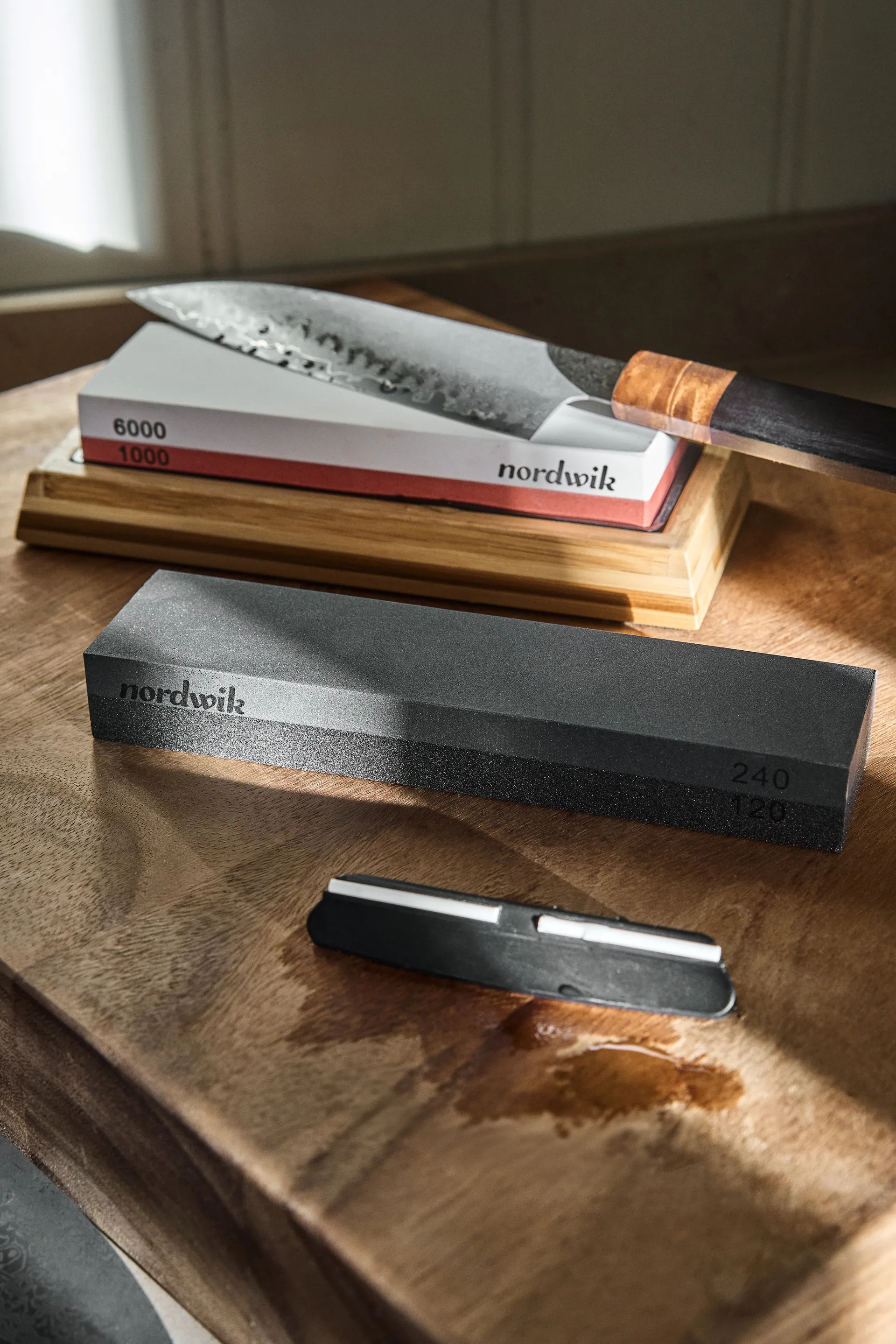 Pedra de moagem húmida moagem básica, 120/240 grit Nordwik