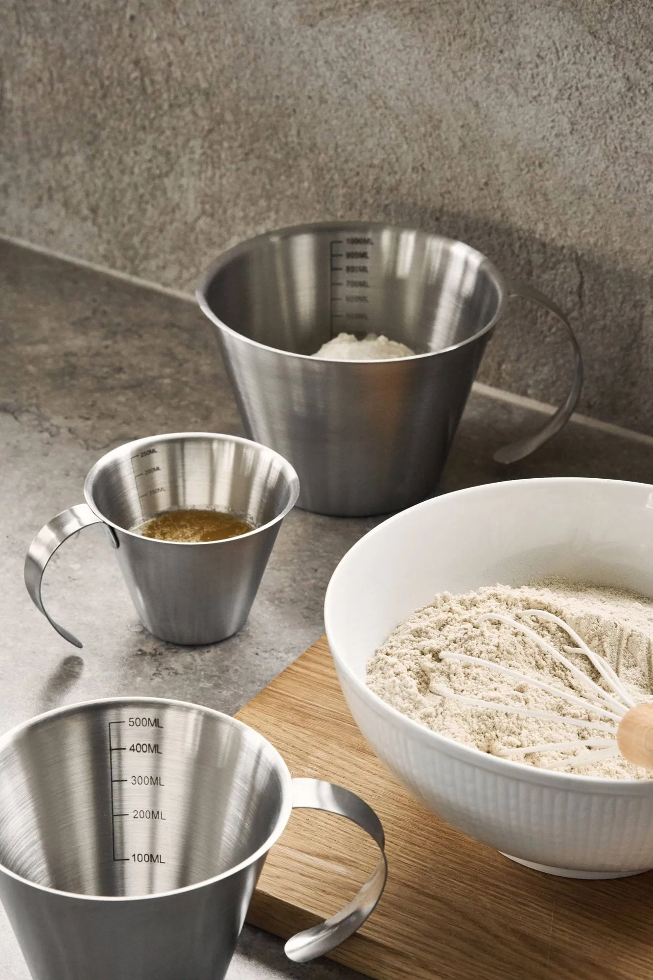 PREP jarro medidor, Aço inoxidável, 0,25 L Nordwik