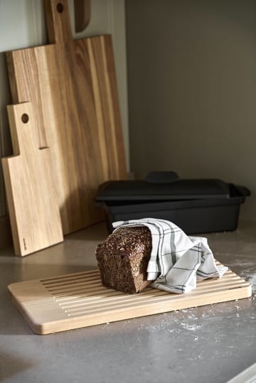 Tábua de corte de pão Nordwik em faia - 40x20x2cm - Nordwik
