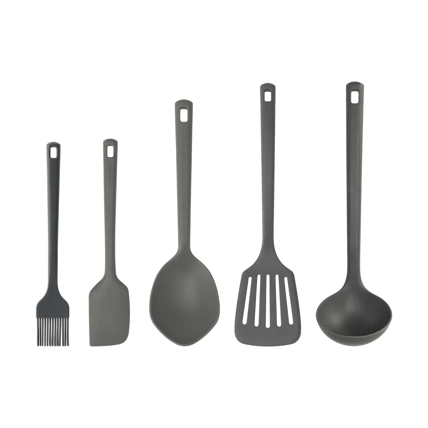 Utensílios de cozinha Nordwik silicone 5 peças - Cinzento Nordwik