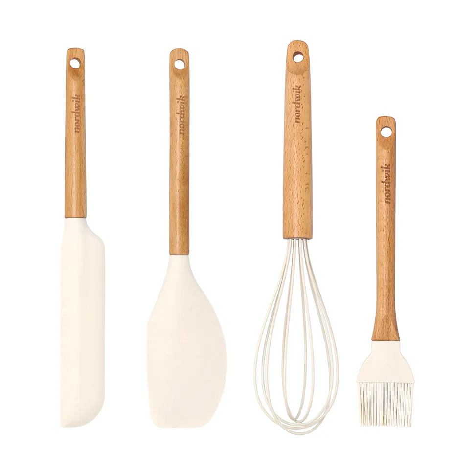 Utensílios de pastelaria Nordwik 4 peças - Faia Nordwik
