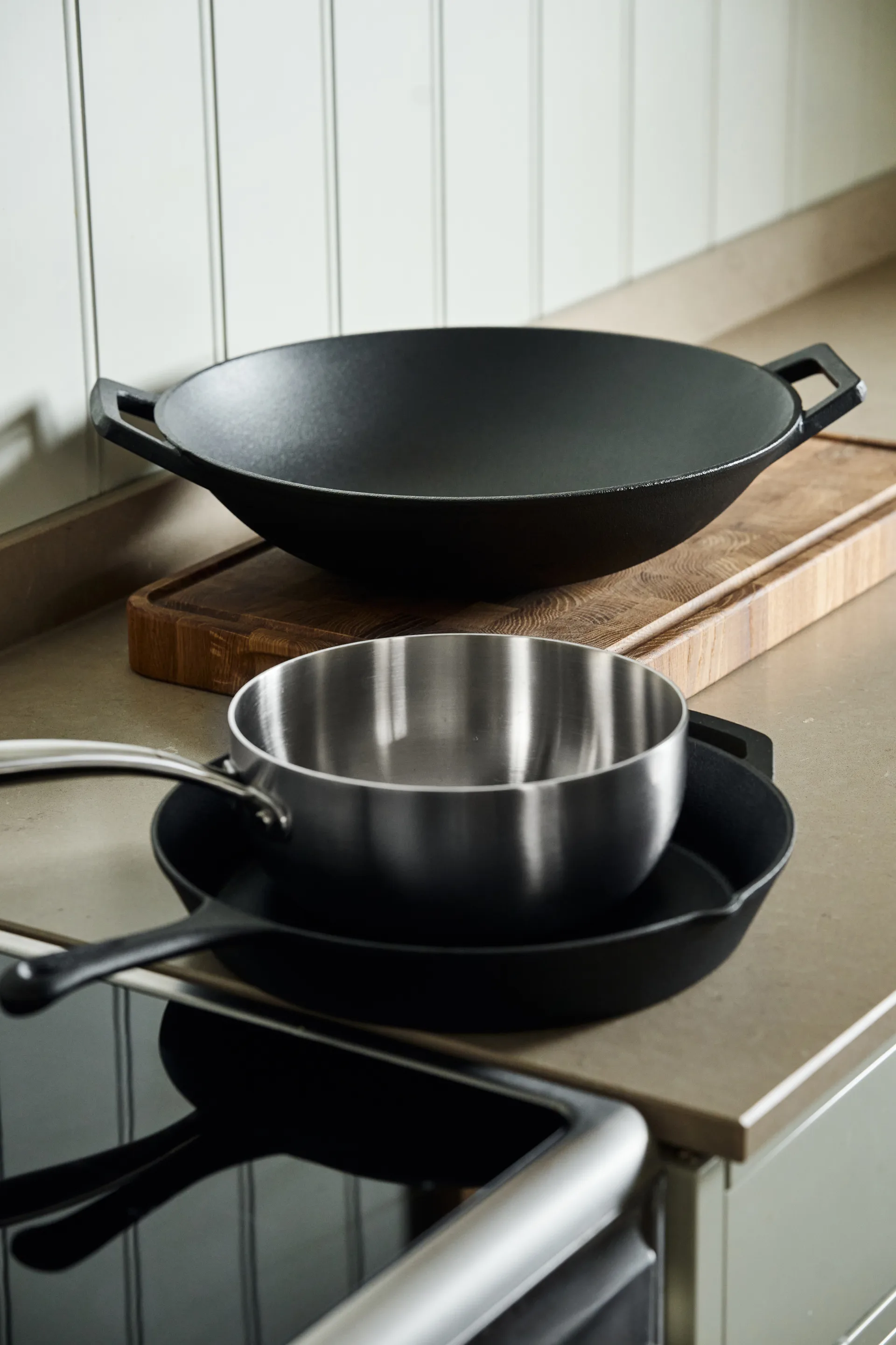 Wok Nordwik Ø36 cm, Ferro fundido-preto Nordwik