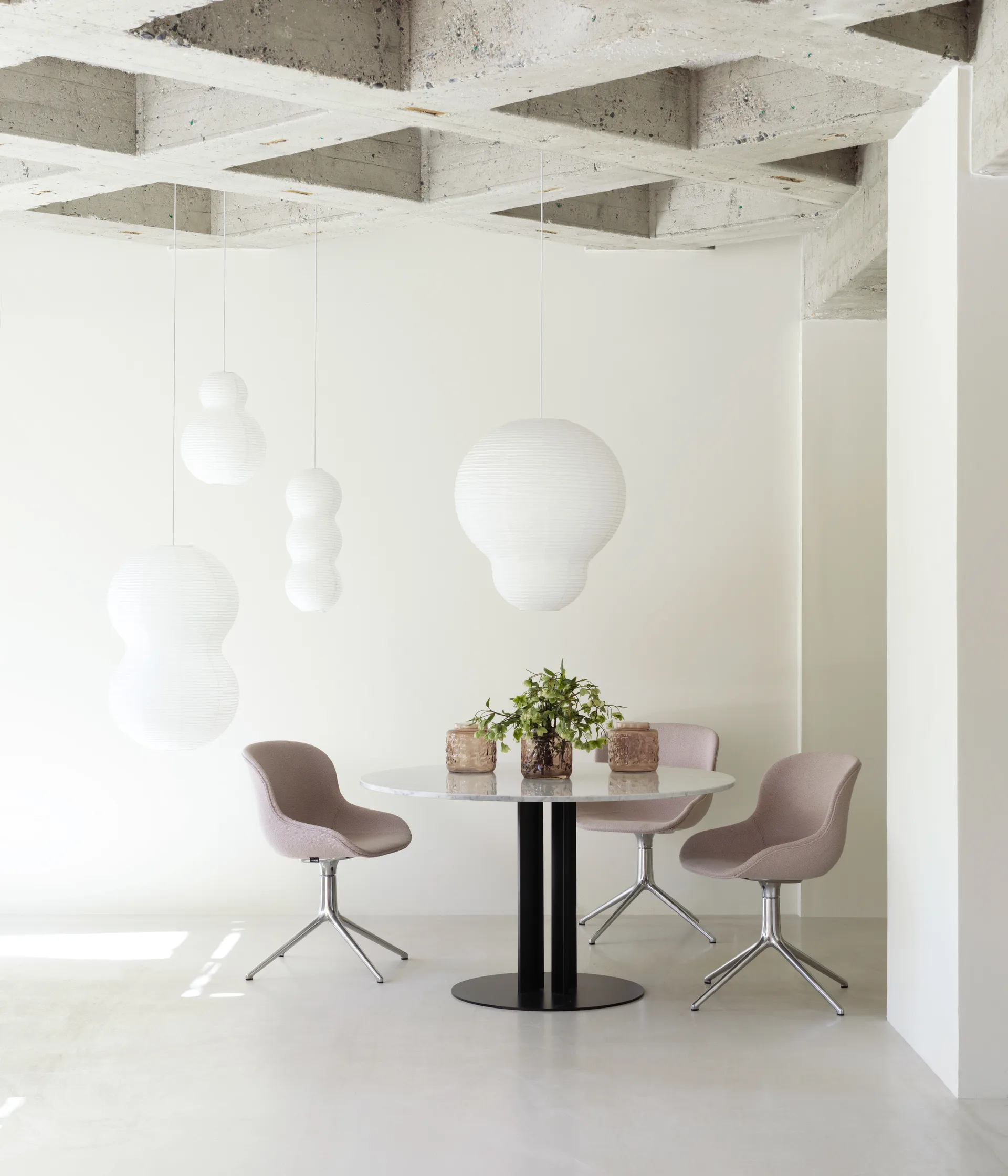 Abajur Puff Bulb 35x50 cm, Branco Normann Copenhagen