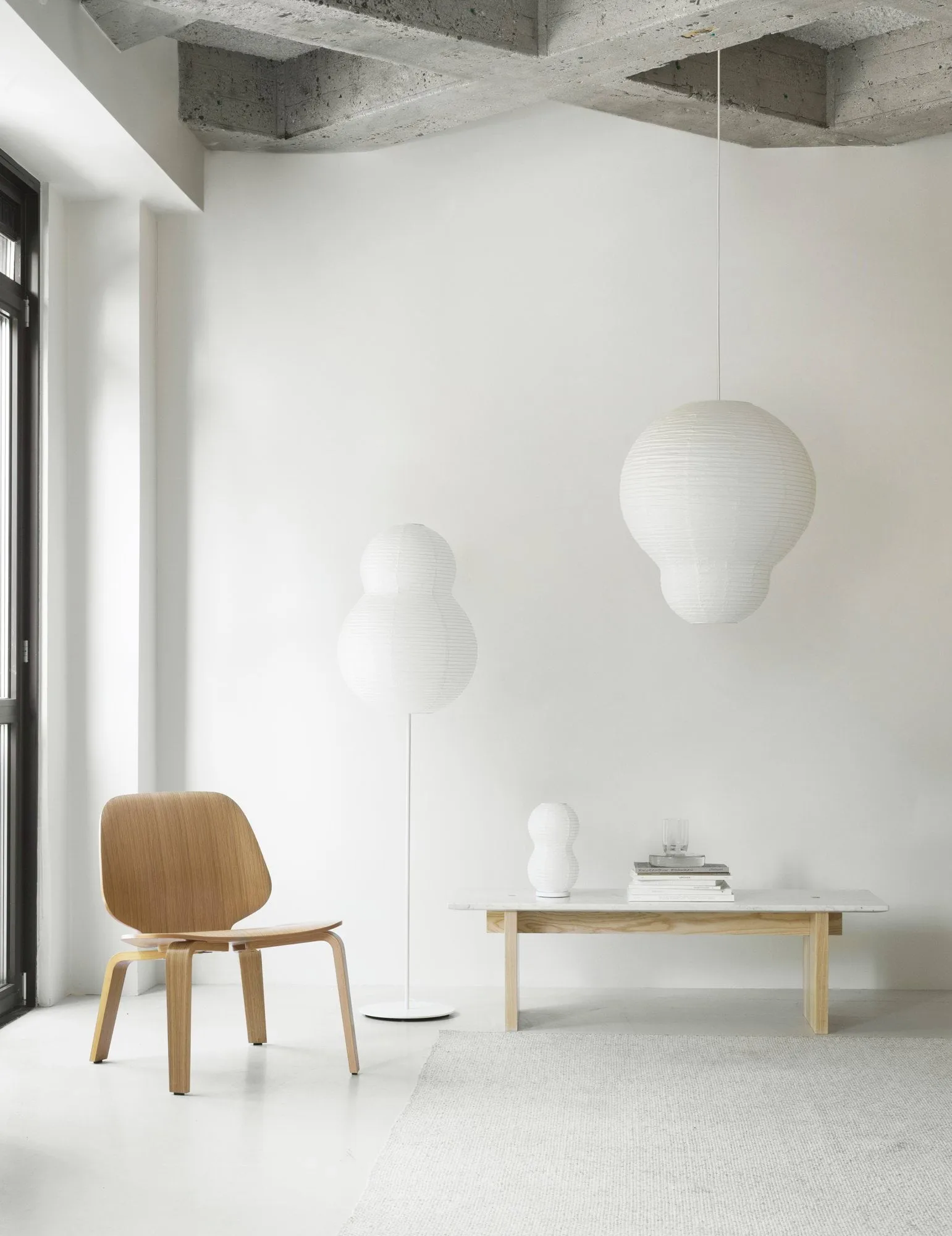 Abajur Puff Bulb 35x50 cm, Branco Normann Copenhagen