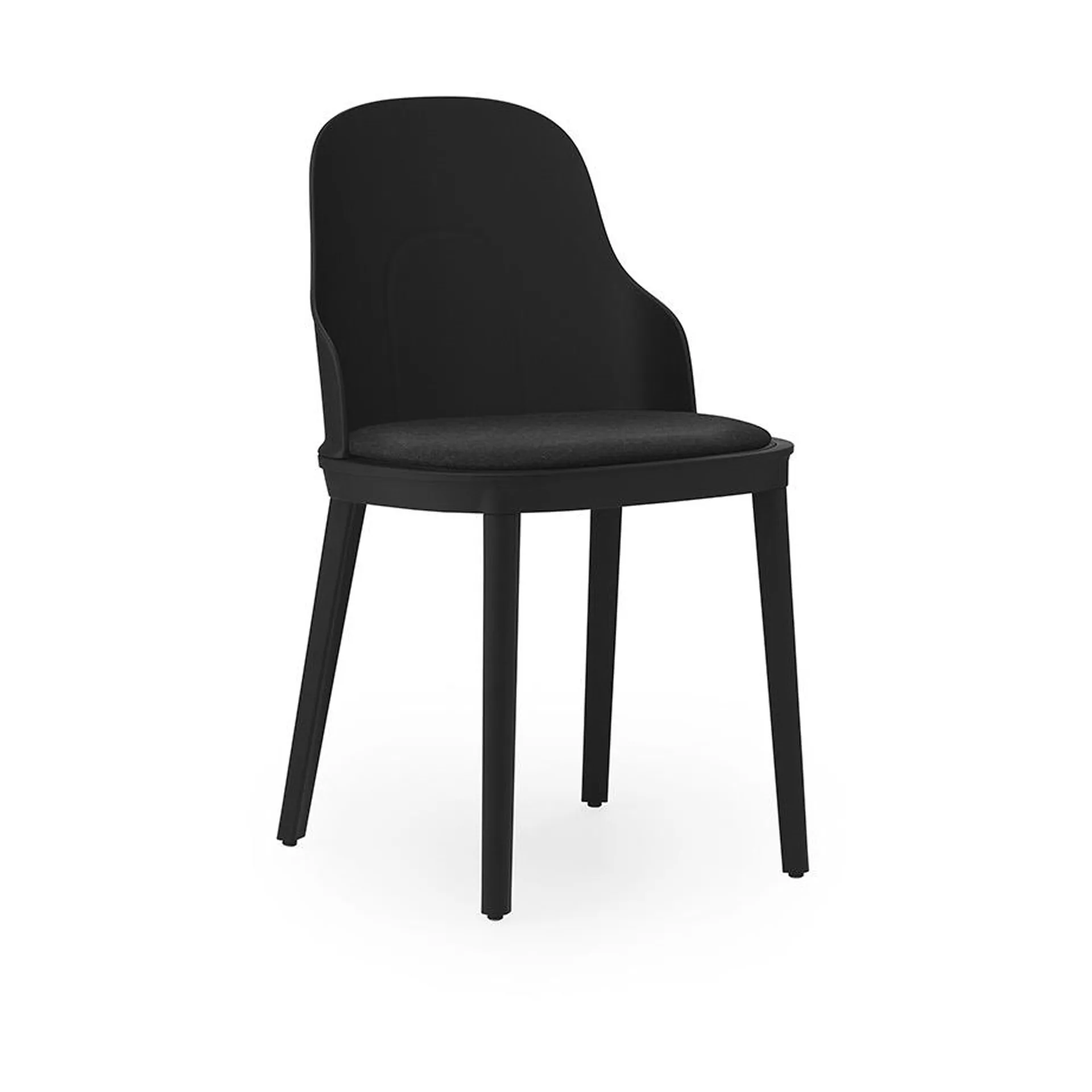 Allez cadeira com almofada, Black Normann Copenhagen
