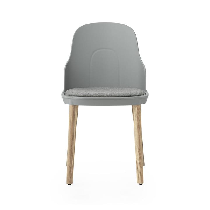 Allez cadeira com almofada e pernas de carvalho, Grey Normann Copenhagen