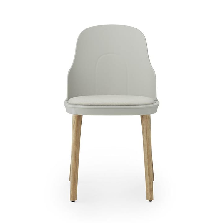 Allez cadeira com almofada e pernas de carvalho, Warm Grey Normann Copenhagen