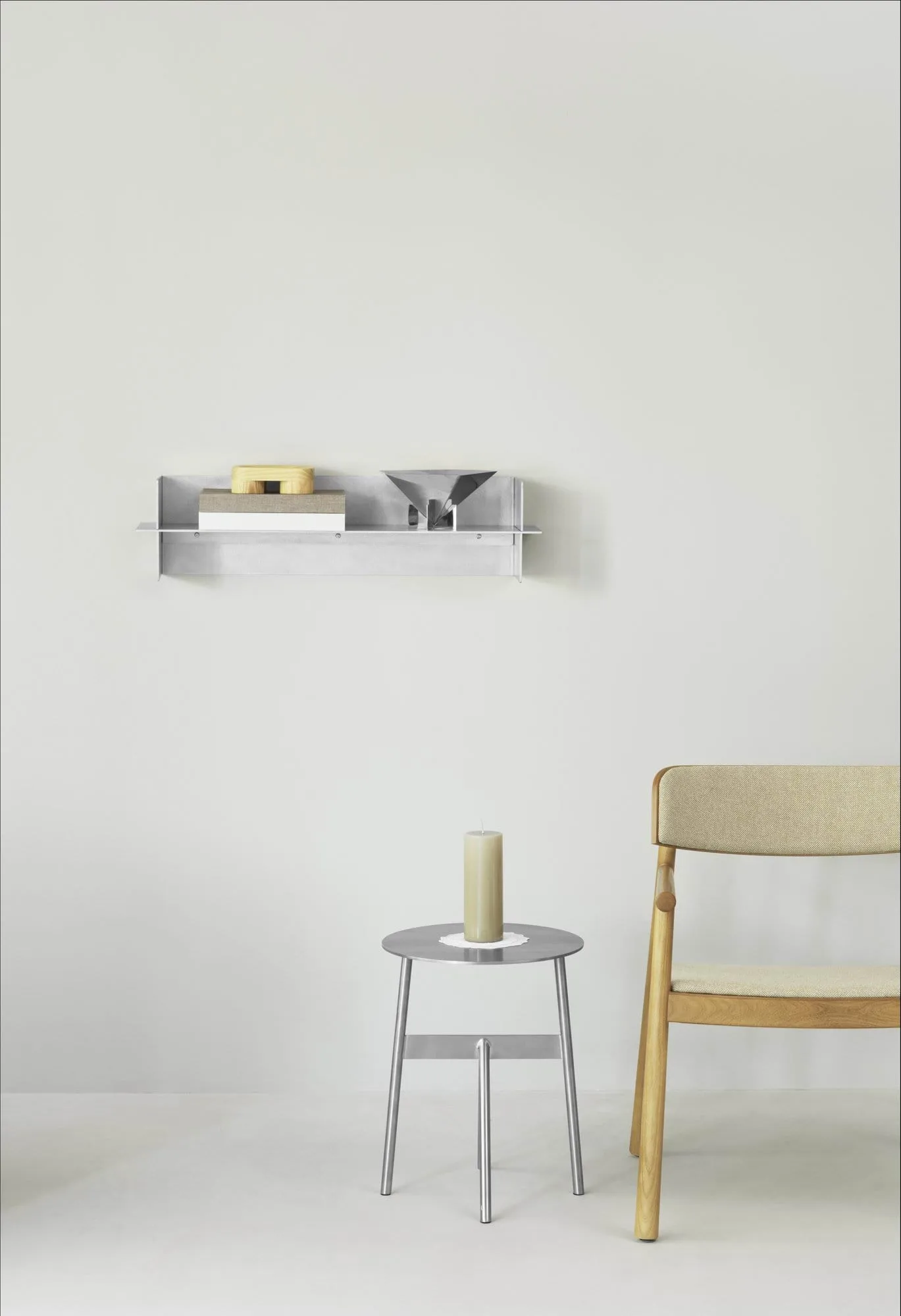 Alu Shelf estante 80 cm, Alumínio Normann Copenhagen
