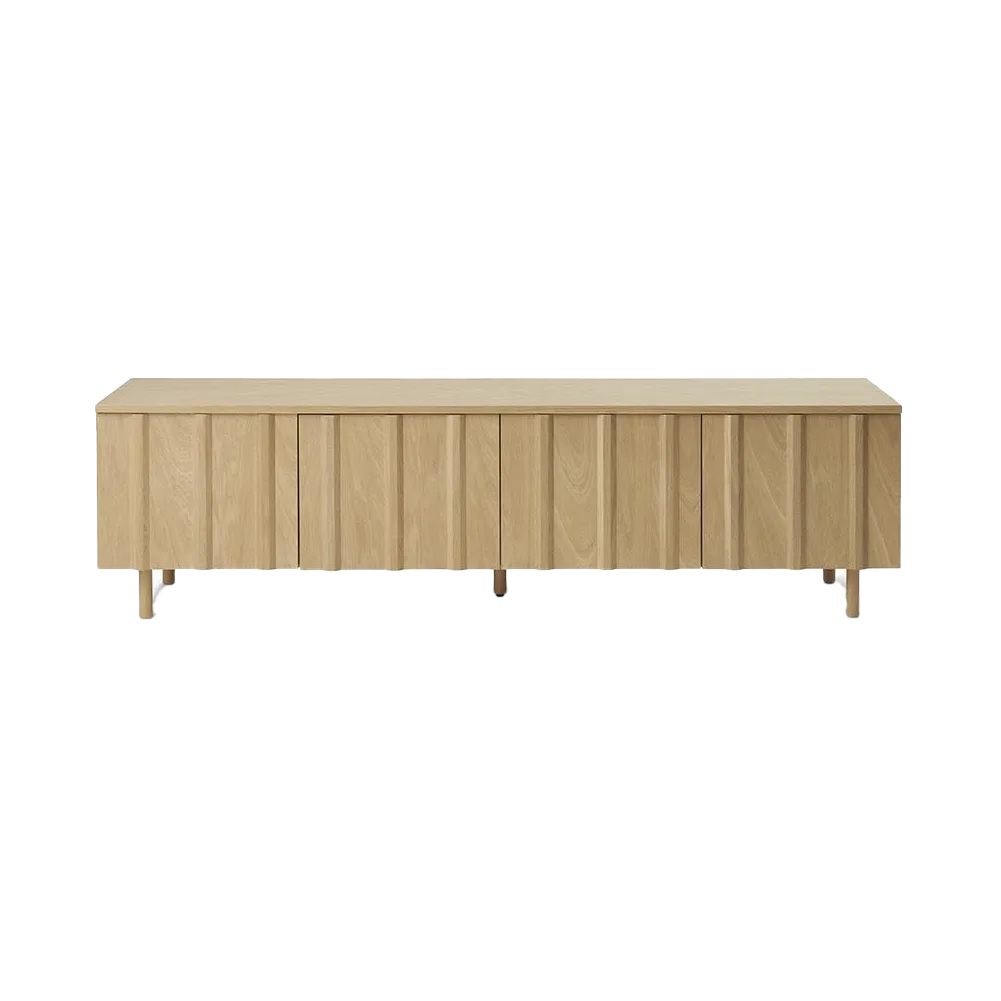 Aparador baixo Rib, Oak Normann Copenhagen