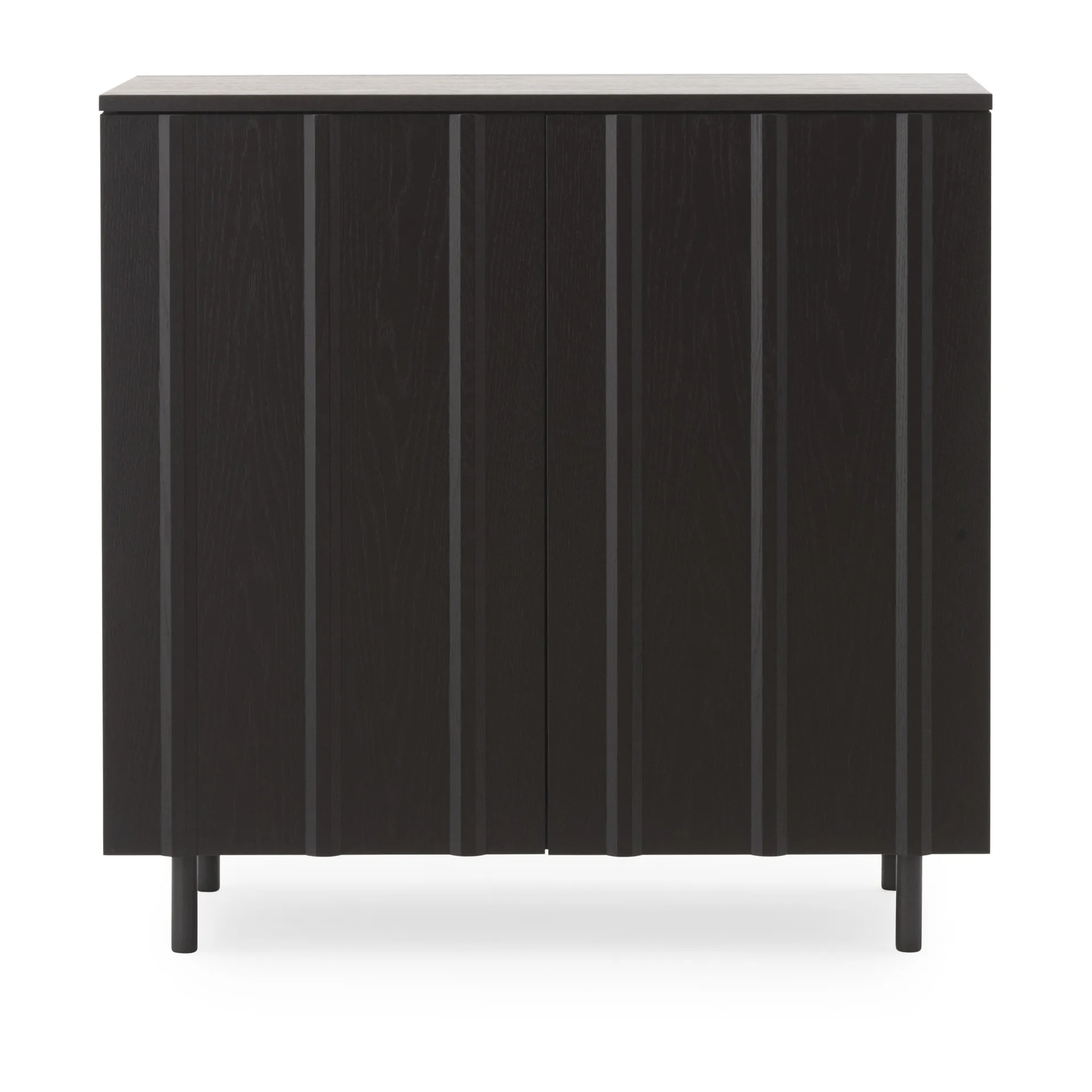 Armário Rib 96x98,5 cm, Preto soft Normann Copenhagen