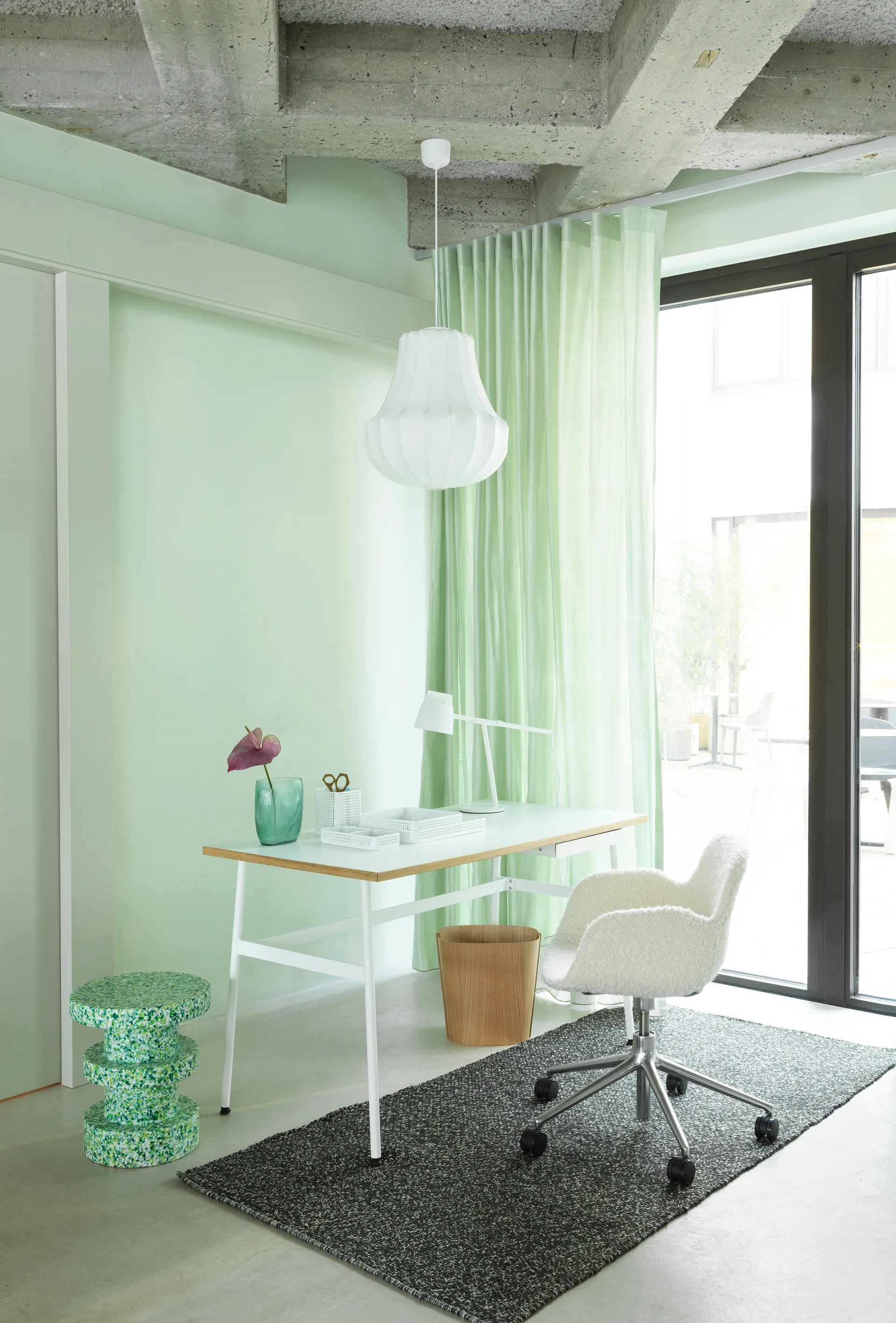 Banco Bit Stack, Verde Normann Copenhagen