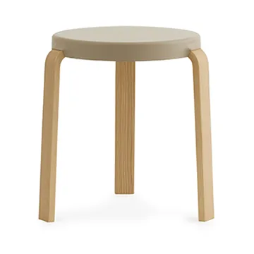 Banco Tap - areia, pernas carvalho - Normann Copenhagen